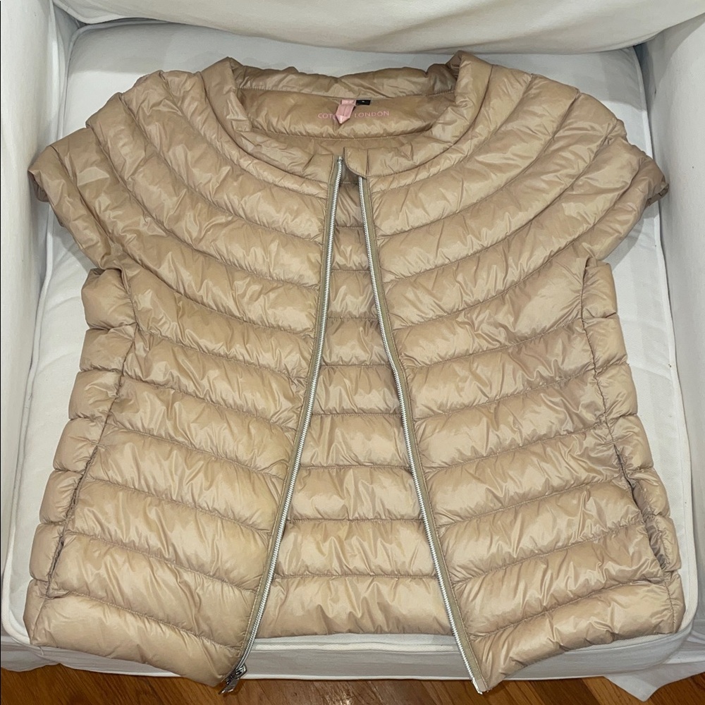 Tan Puffer Jacket